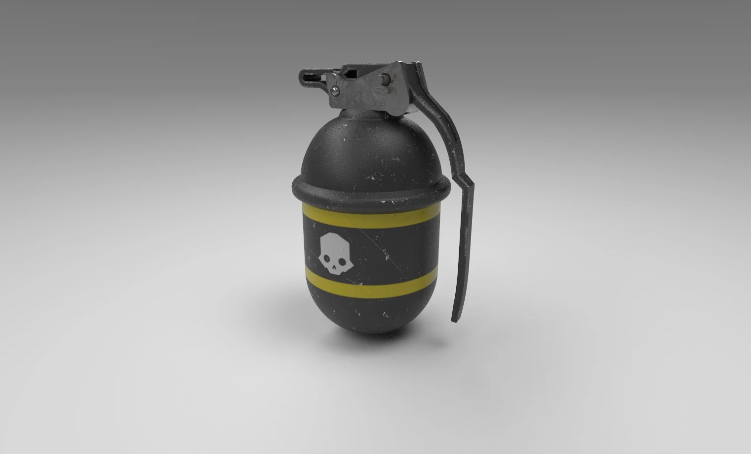 Helldivers 2 G6 Frag Grenade Prop