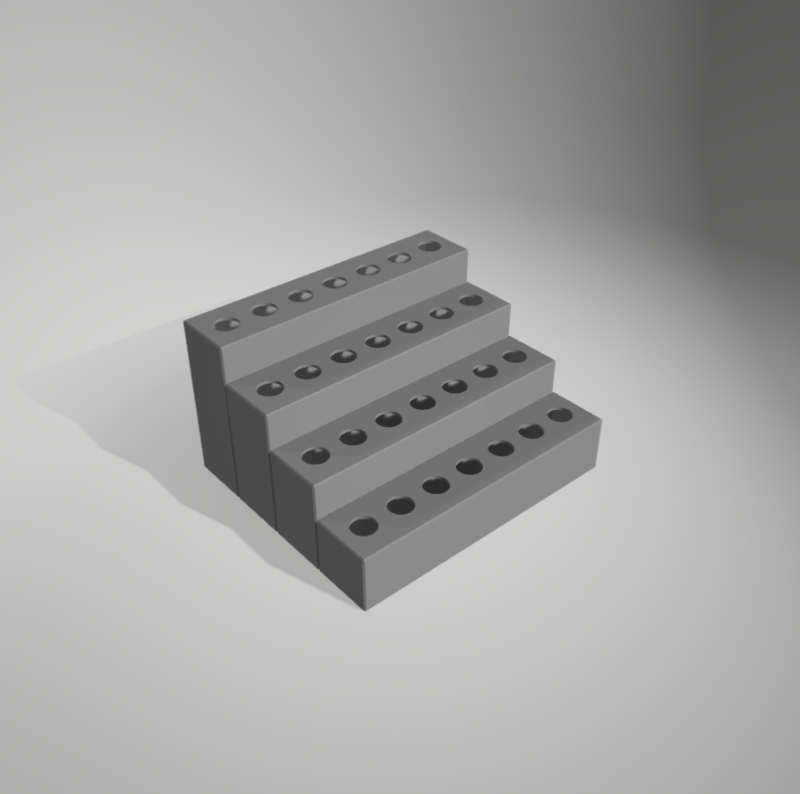 Endmills tool holder ISO 15 rack