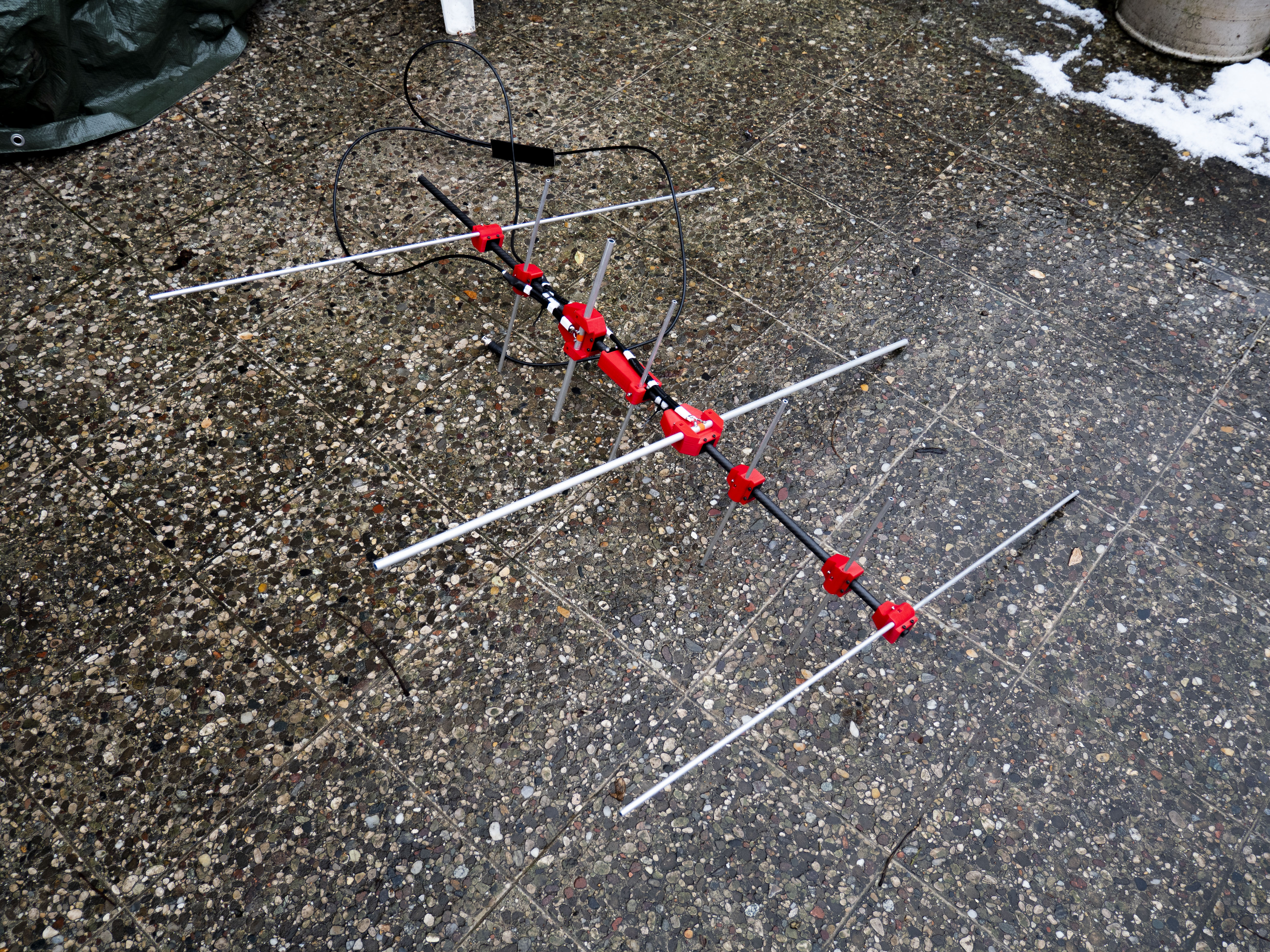 Carbon Arrow Yagi - light Dual Band yagi for 20€