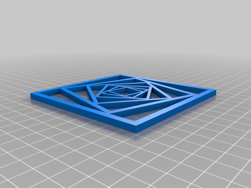 Fractle coaster square