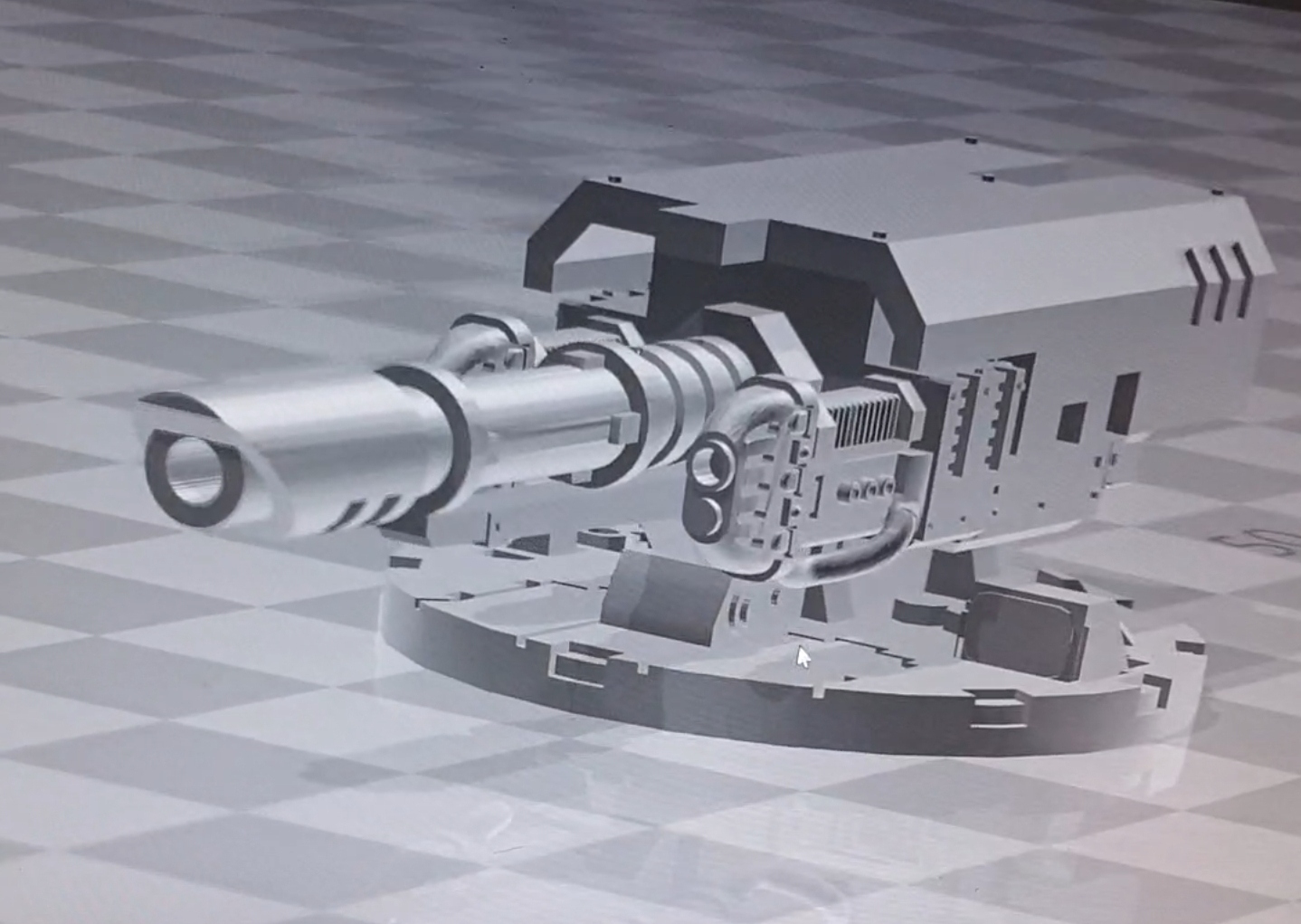 Fully automatic BB gun turret