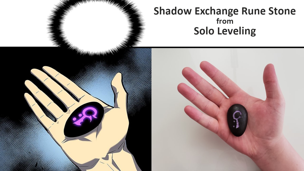 Shadow Exchange Runestone from Solo Leveling