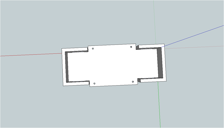 lipo battery mount (for rc car) 2s hard case