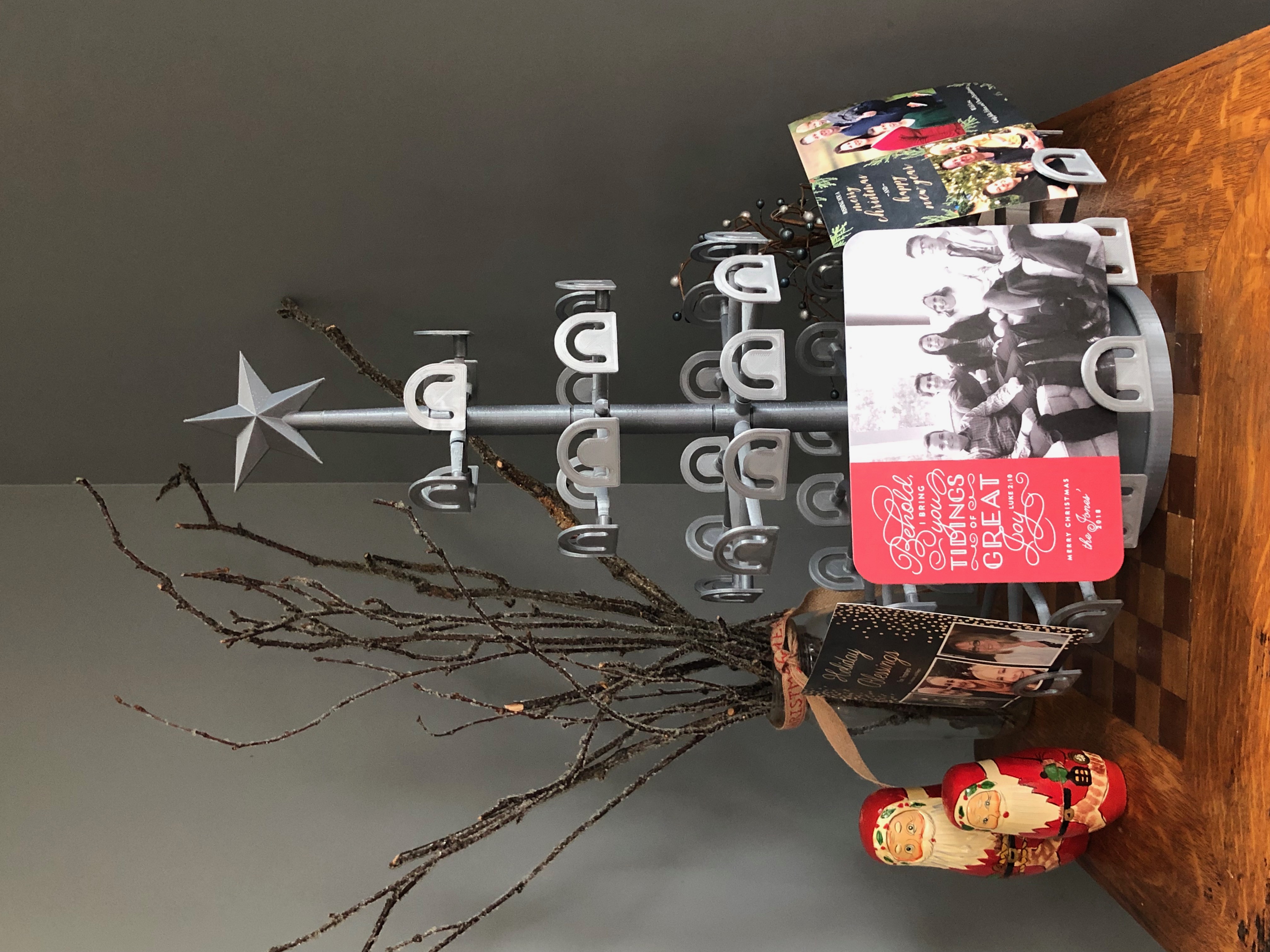 Christmas Card Display