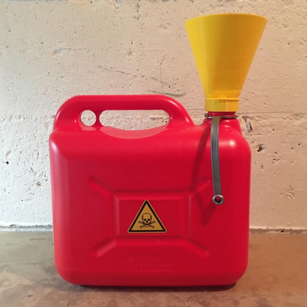 Jerry can funnel (Trichter für Kanister)  - customizable