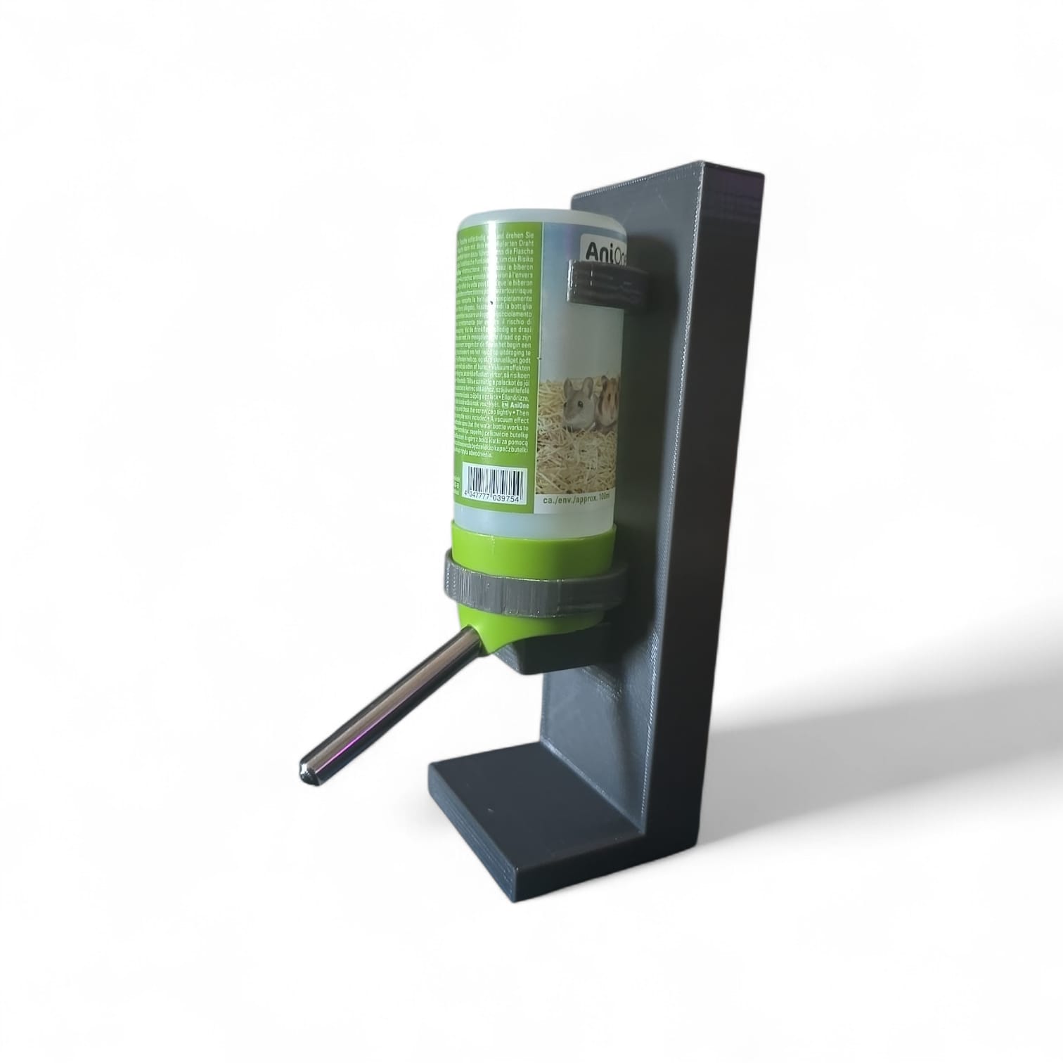 Halterung fuer Nager-Traenke (100 ml) /  Holder for Rodent Water Bottle (100 ml)