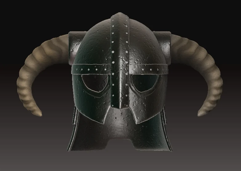 Skyrim Steel Helmet