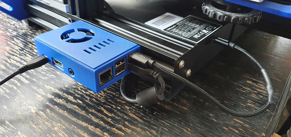 Ender 3 Raspberry Pi Case for GeeekPi Cooling Kit