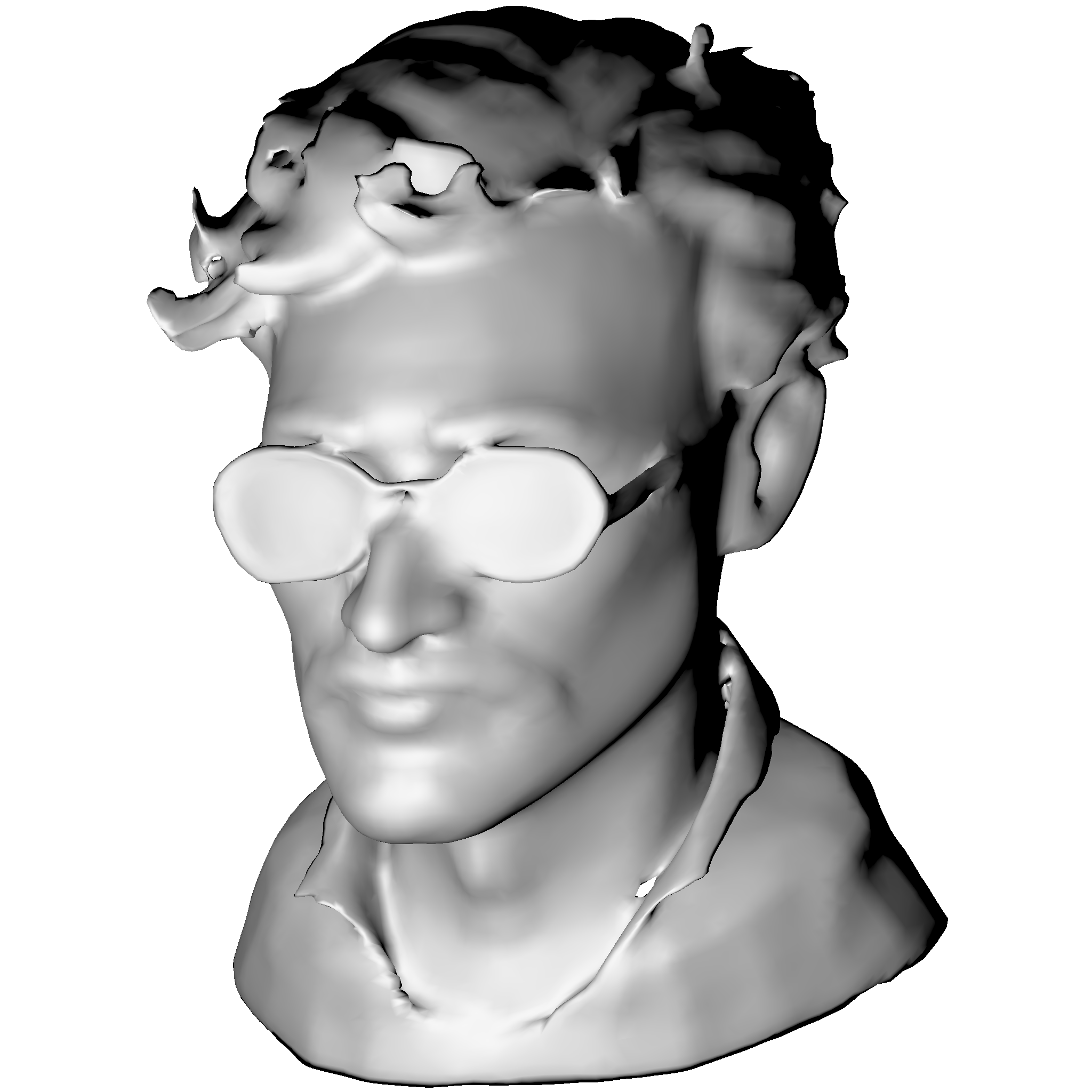 Modernist Blindfold Bust