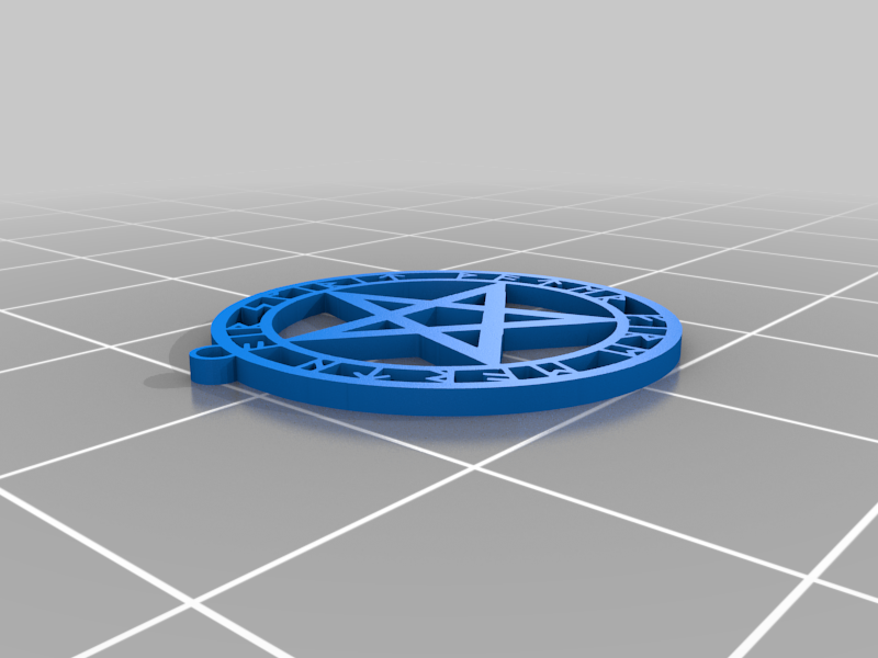 RUNIC PENTACLE PENDANT