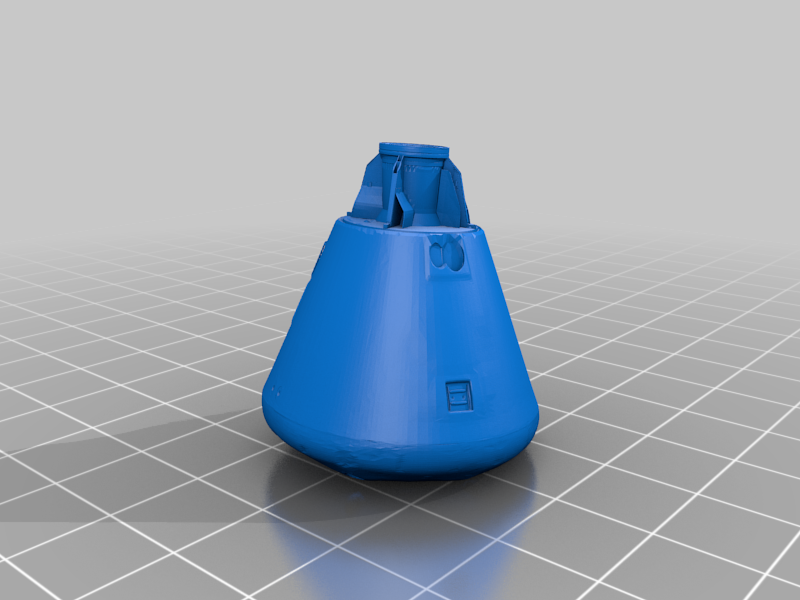 Apollo 11 Command Module Extruder Spinner, Ender 3 Pro