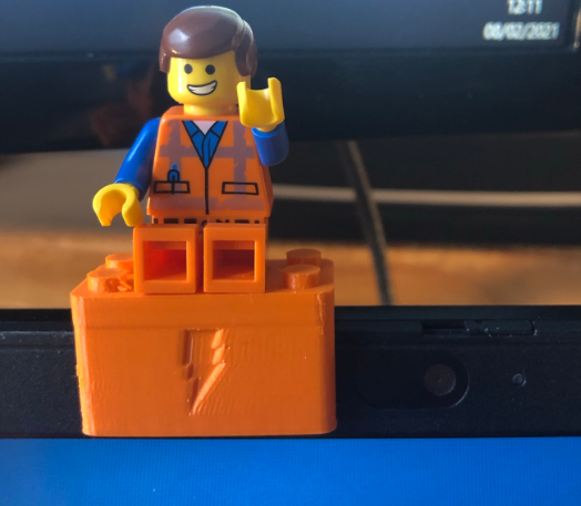 Webcam Cover-Up Lego brick (for Thinkpad)