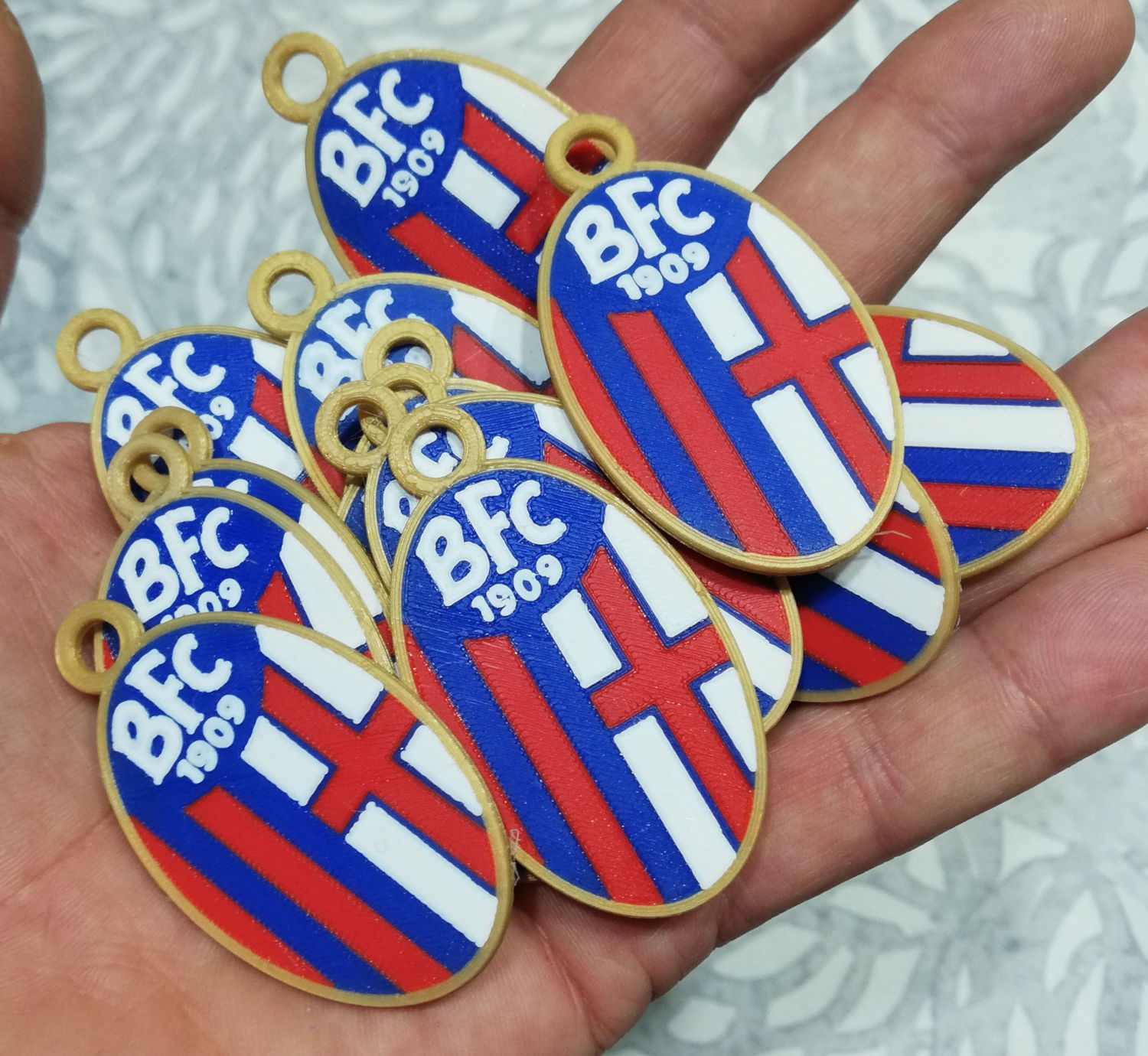 Bologna Football Club Keychain