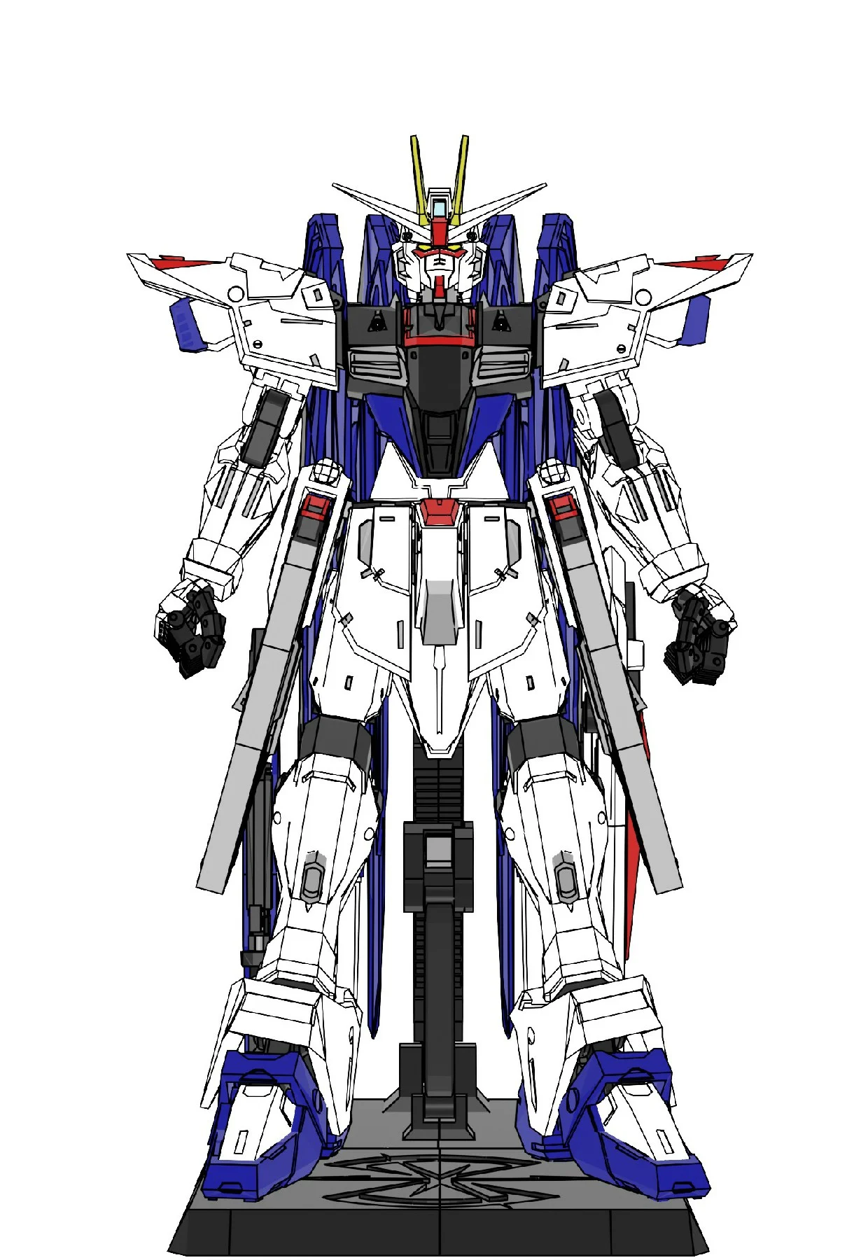 1/60 freedom gundam zgmf-x10a