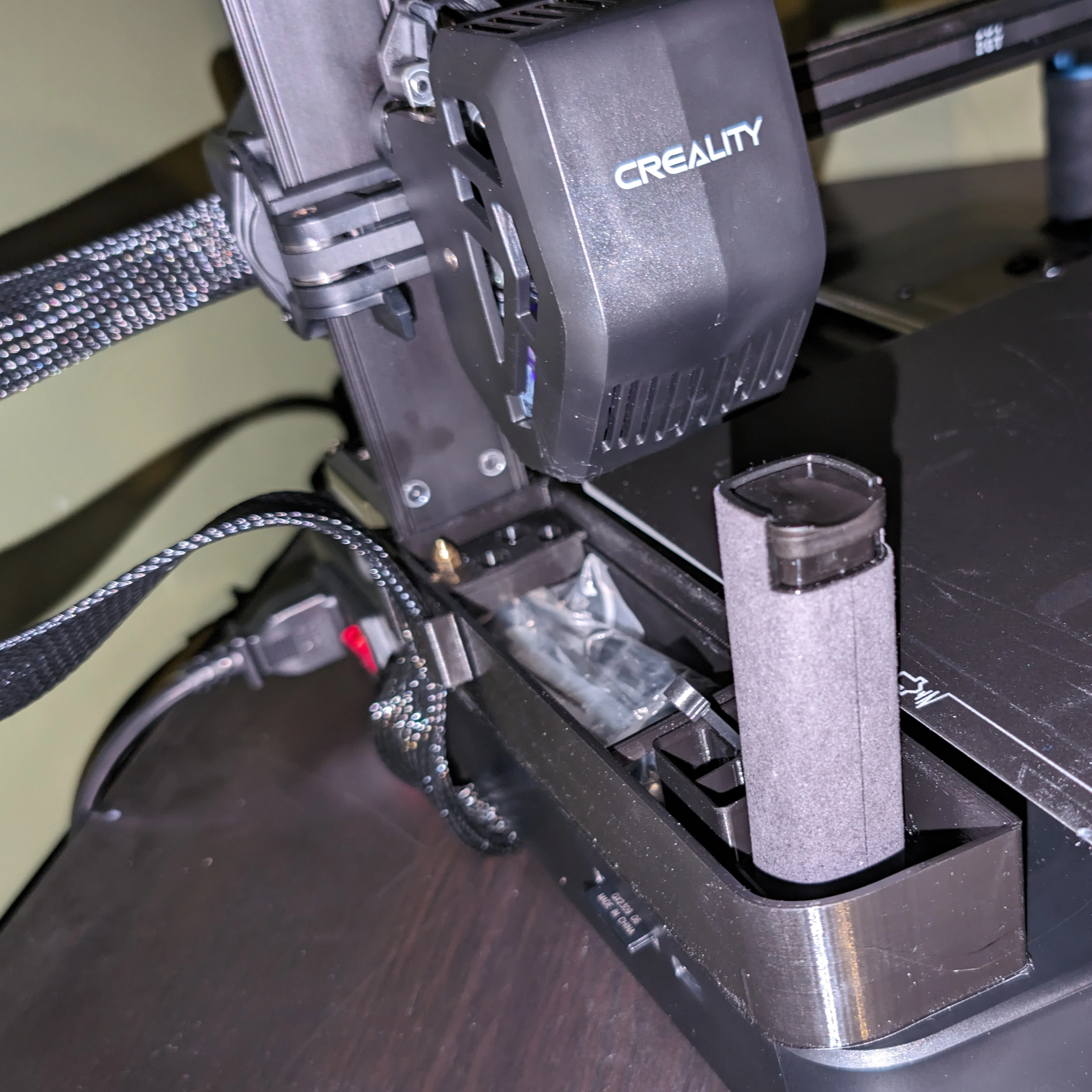 Ender 3 v3 SE Left Bin Tools Storage