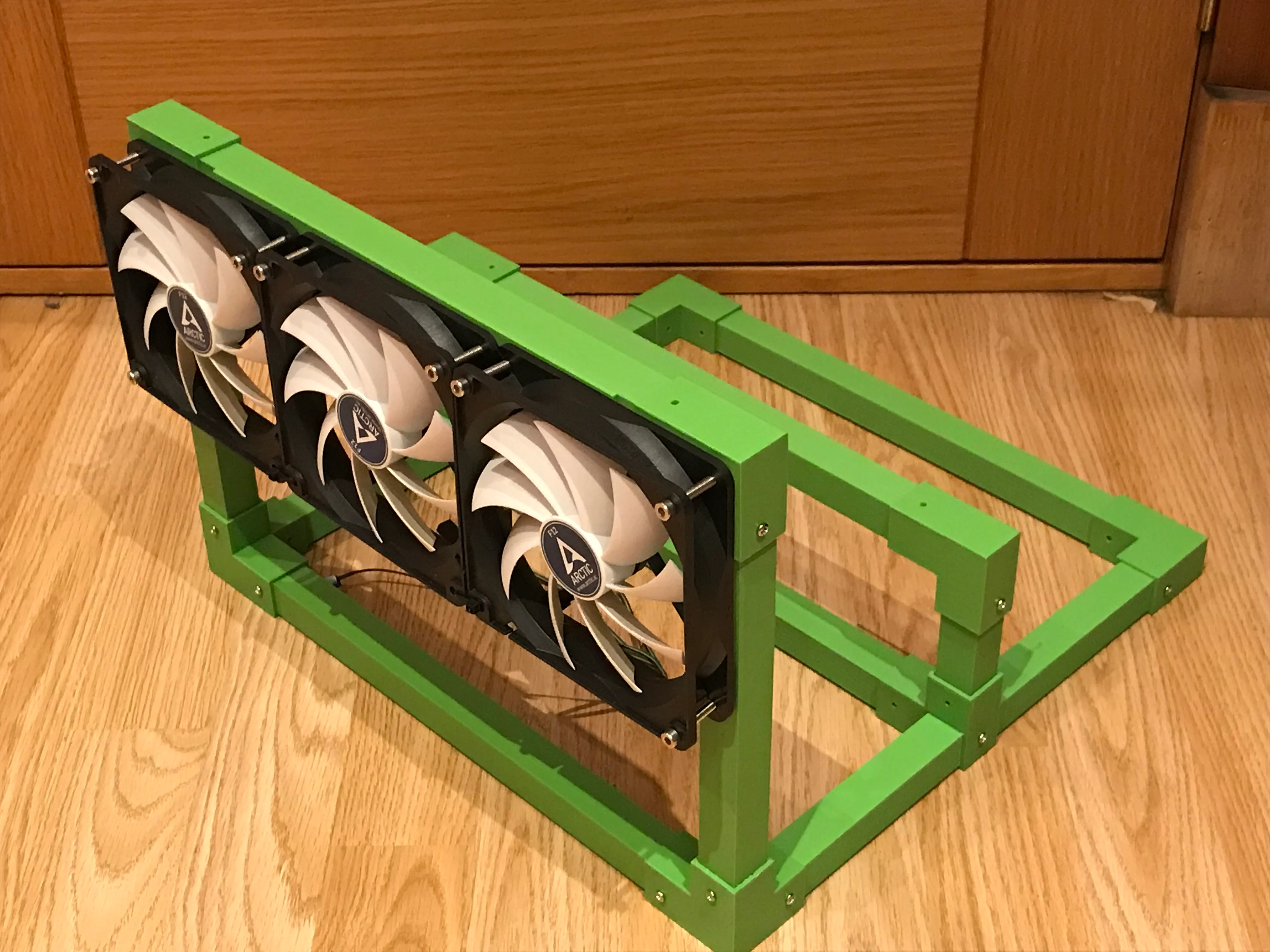 Open Air GPU Mining Rig