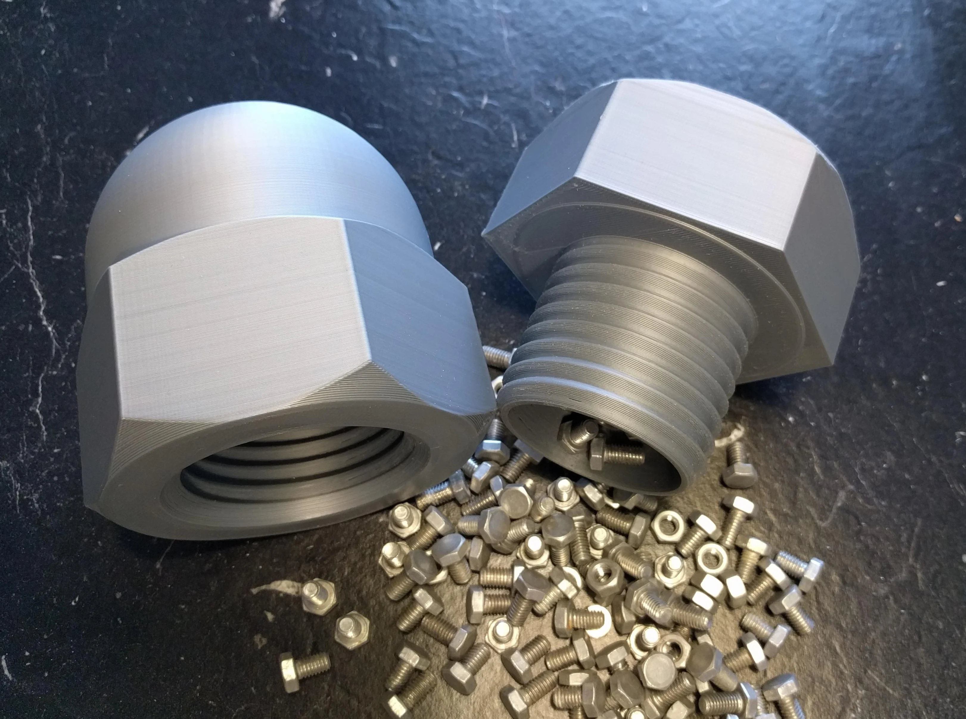 Cap Nut Container (and Piggy Bank)