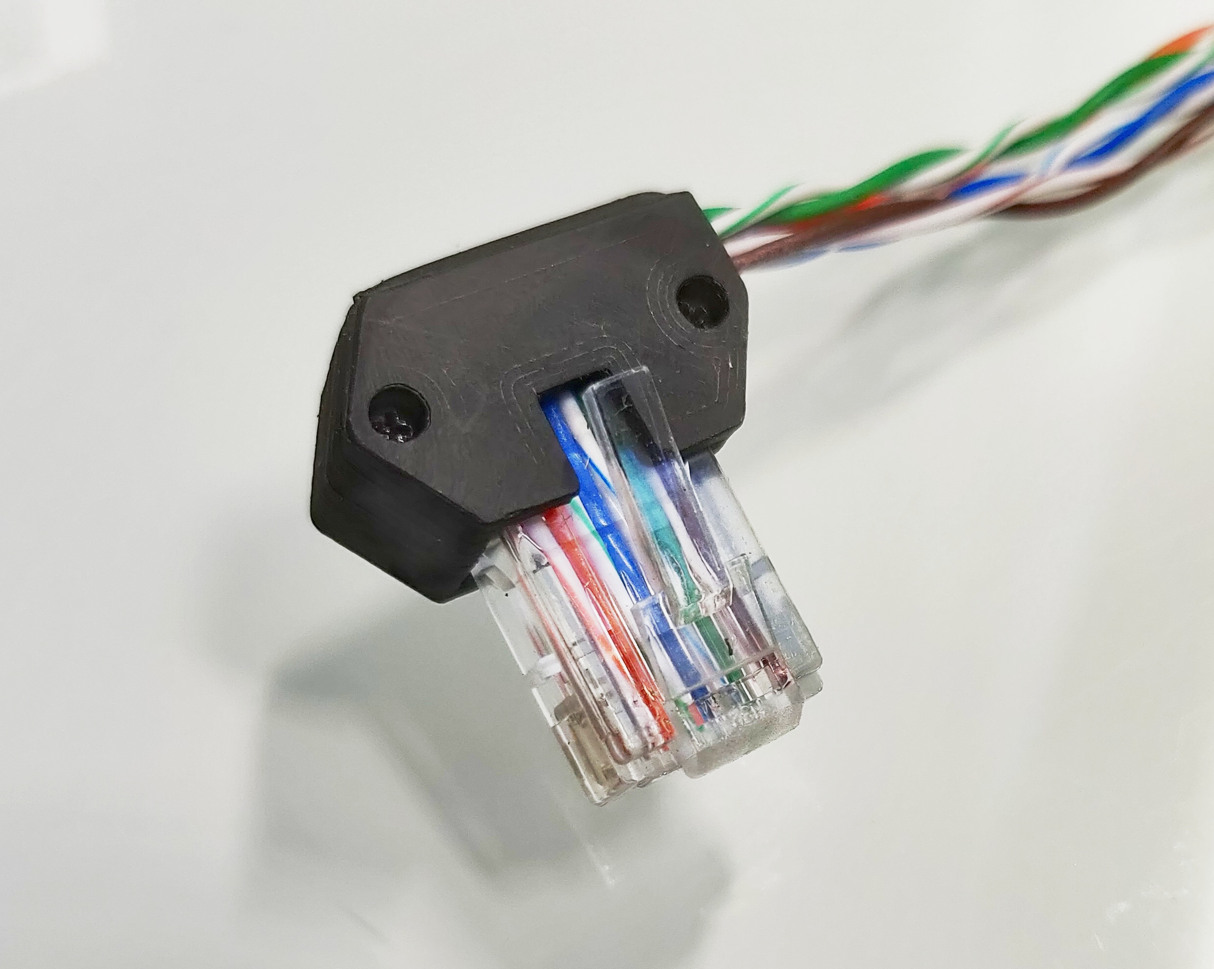 RJ45 Housing Angle 90 degrees
