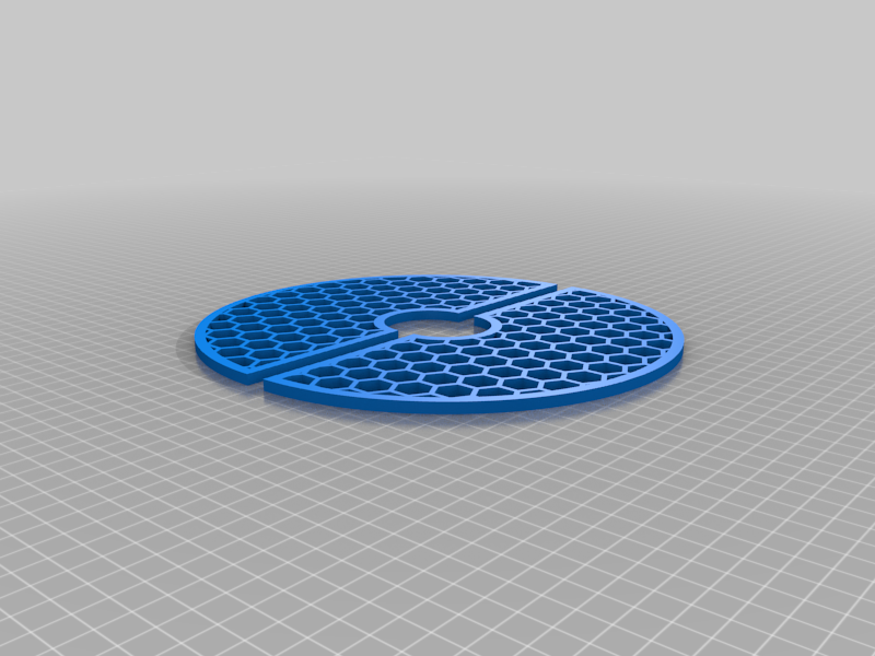 Anti-cat grate for houseplants