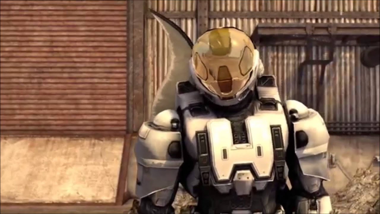 Halo 3 - Agent Maine - Red VS. Blue - Shoulder/Bicep/Chest add ons for Mjolnir Mark VI