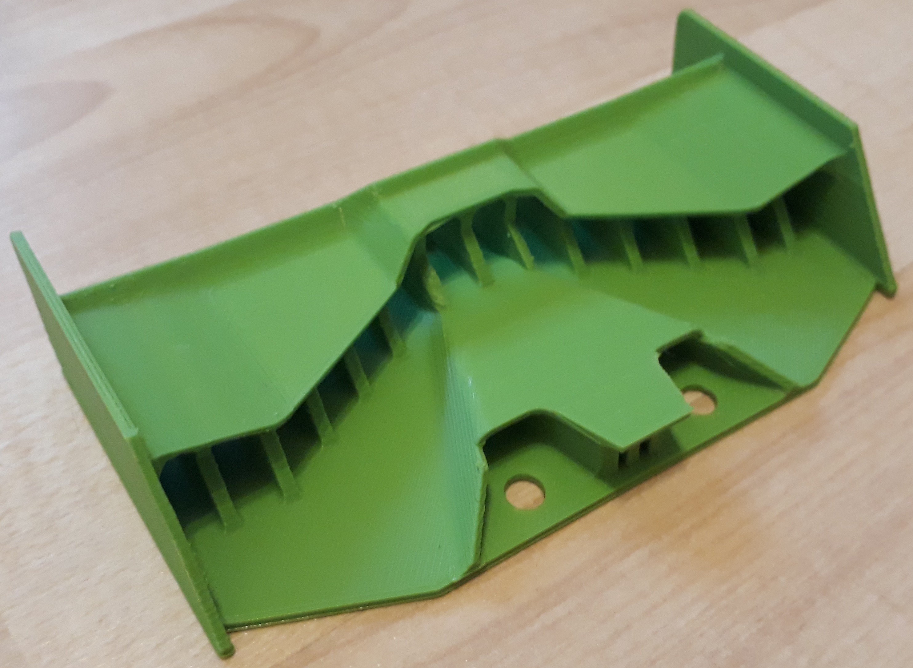Tamiya Neo Fighter Custom Spoiler no supports