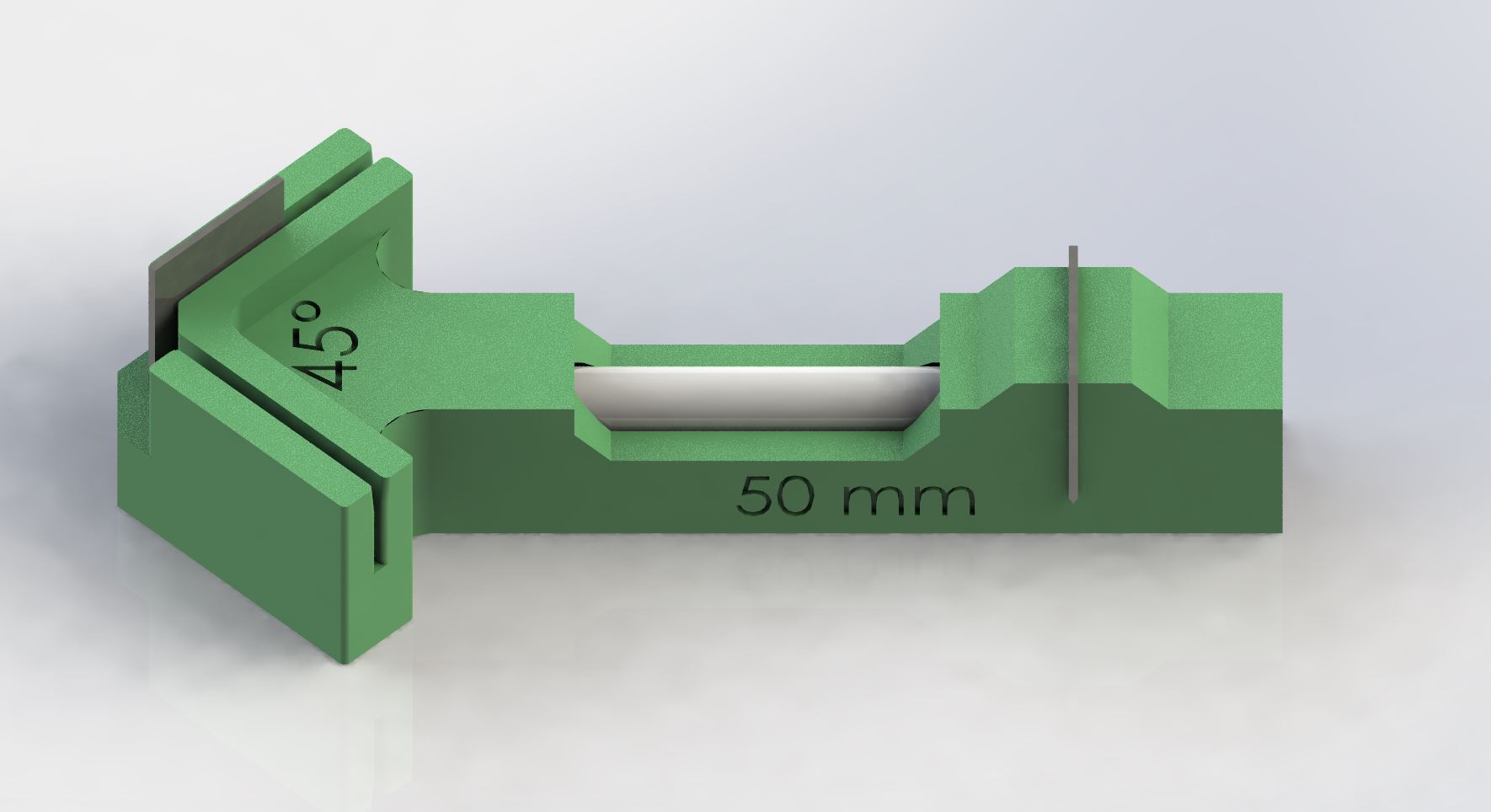 PTFE Cutting Jig 45° / 60°
