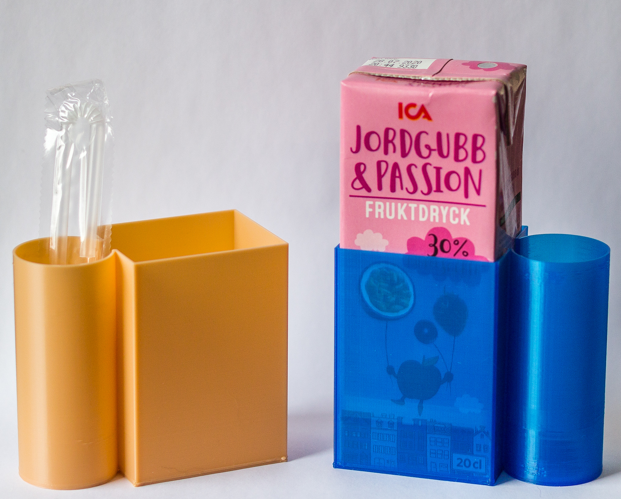 20 cl juice pack / tetra holder