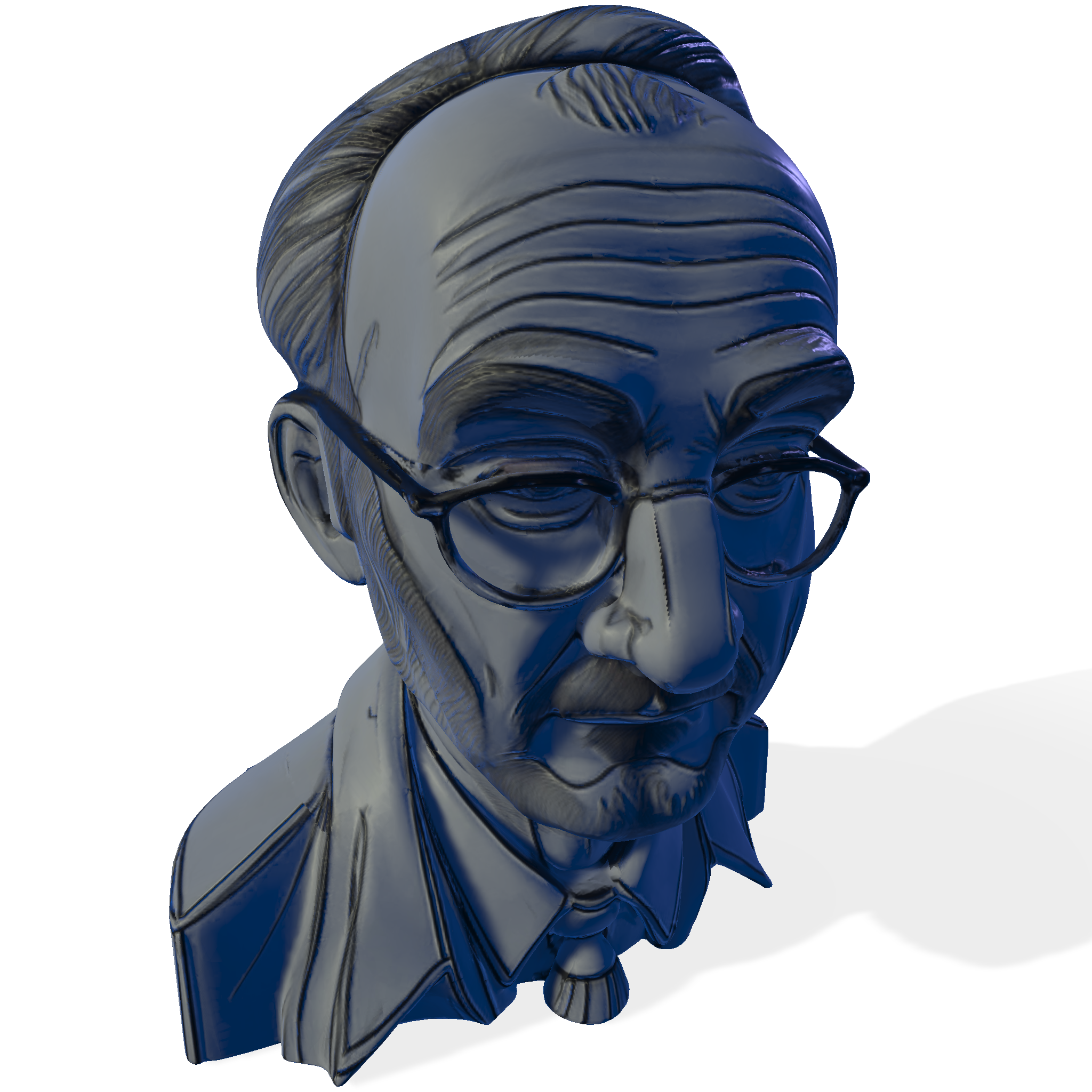 Reflective Scholar Bust
