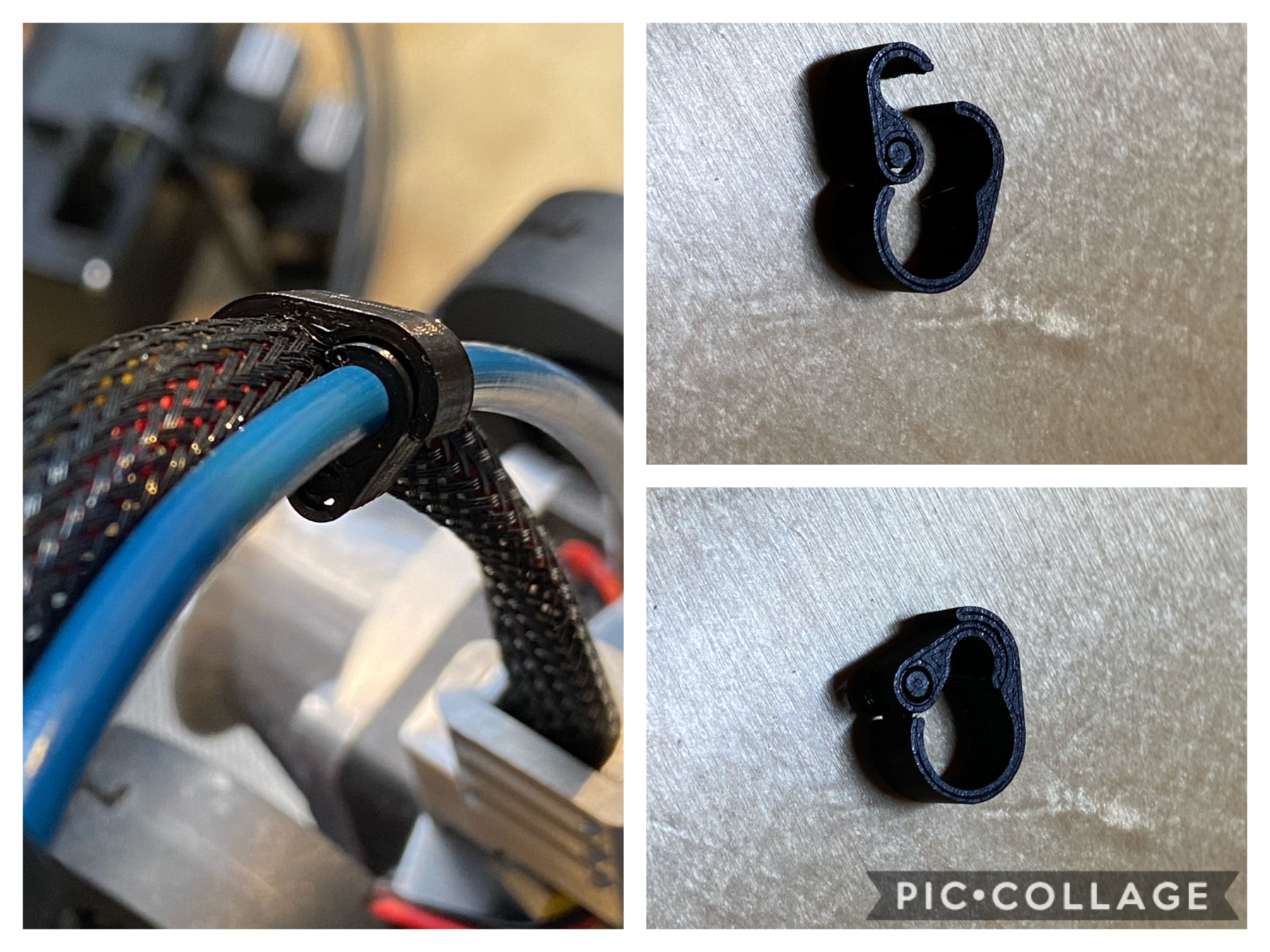 Bowden&cable clamp