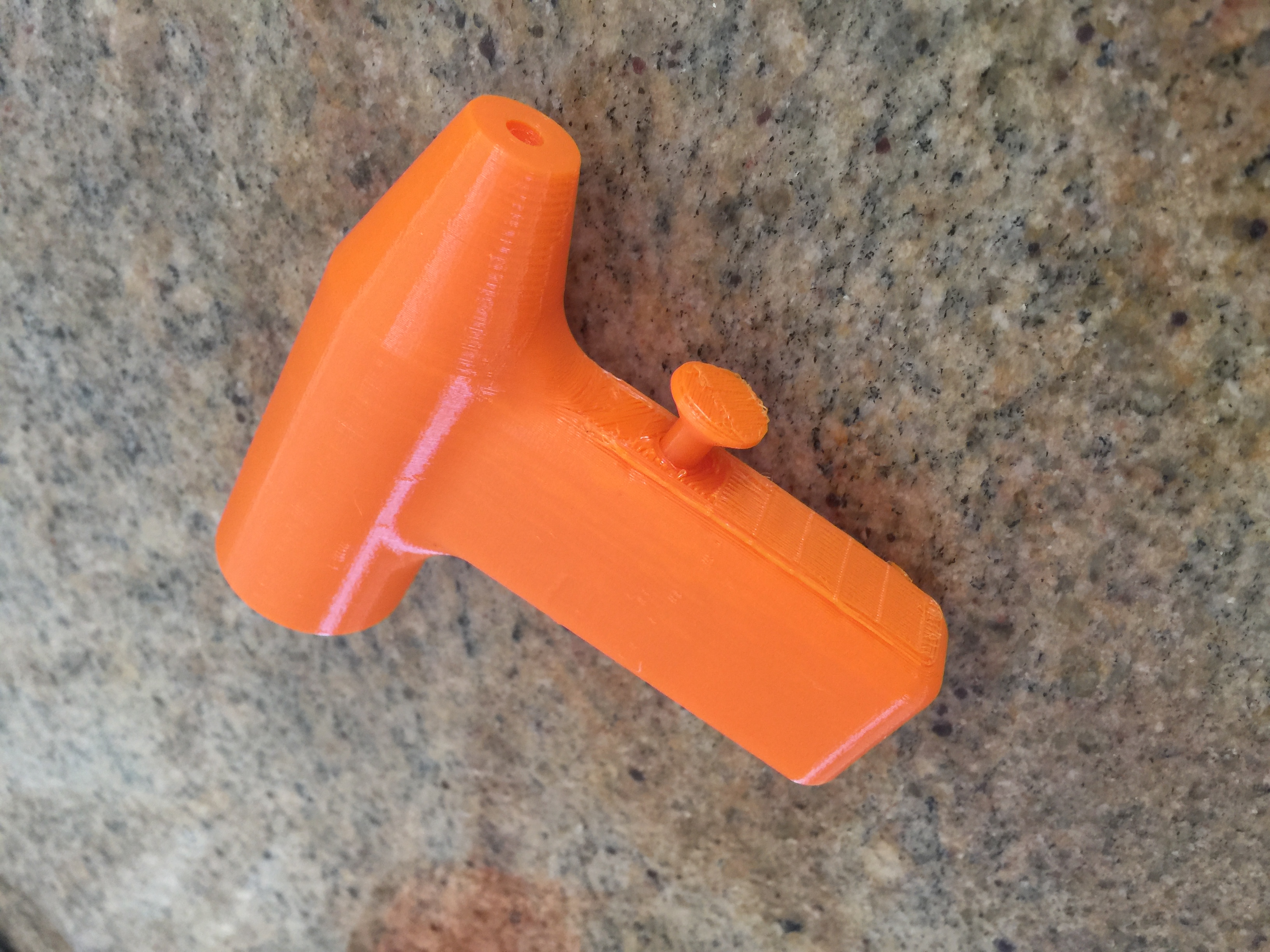 Garden Hose Spray Nozzle with Trigger (print-in-place)