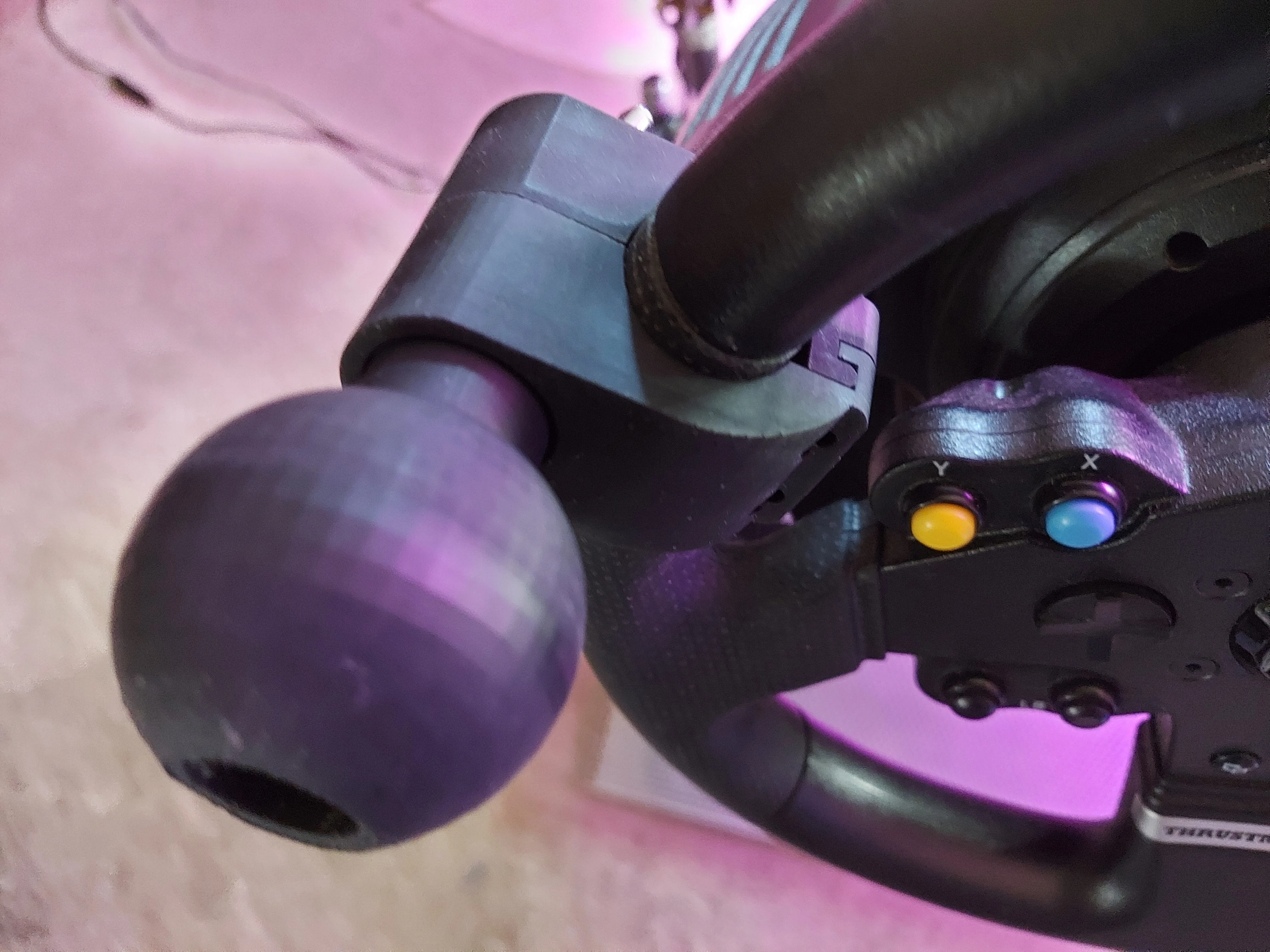 Thrustmaster Steering Wheel 'Suicide' Spinner Knob Quick Release