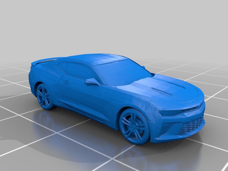 N Scale Bumblebee Camaro remix