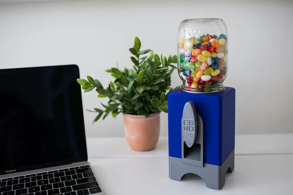 Mason Jar Candy Machine