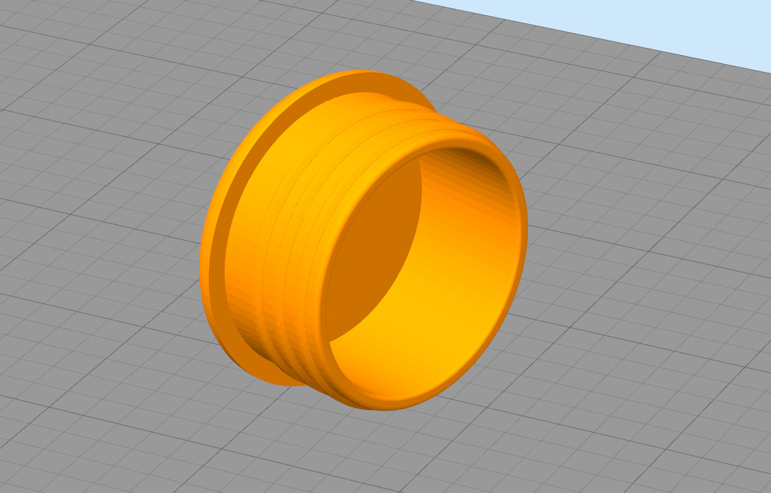 simple pipe end cap