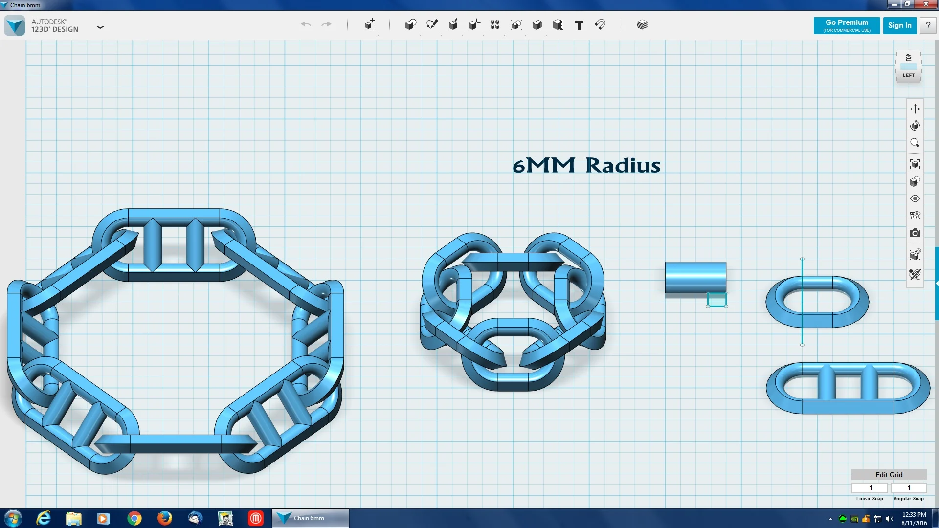 123D Design Chain Kit