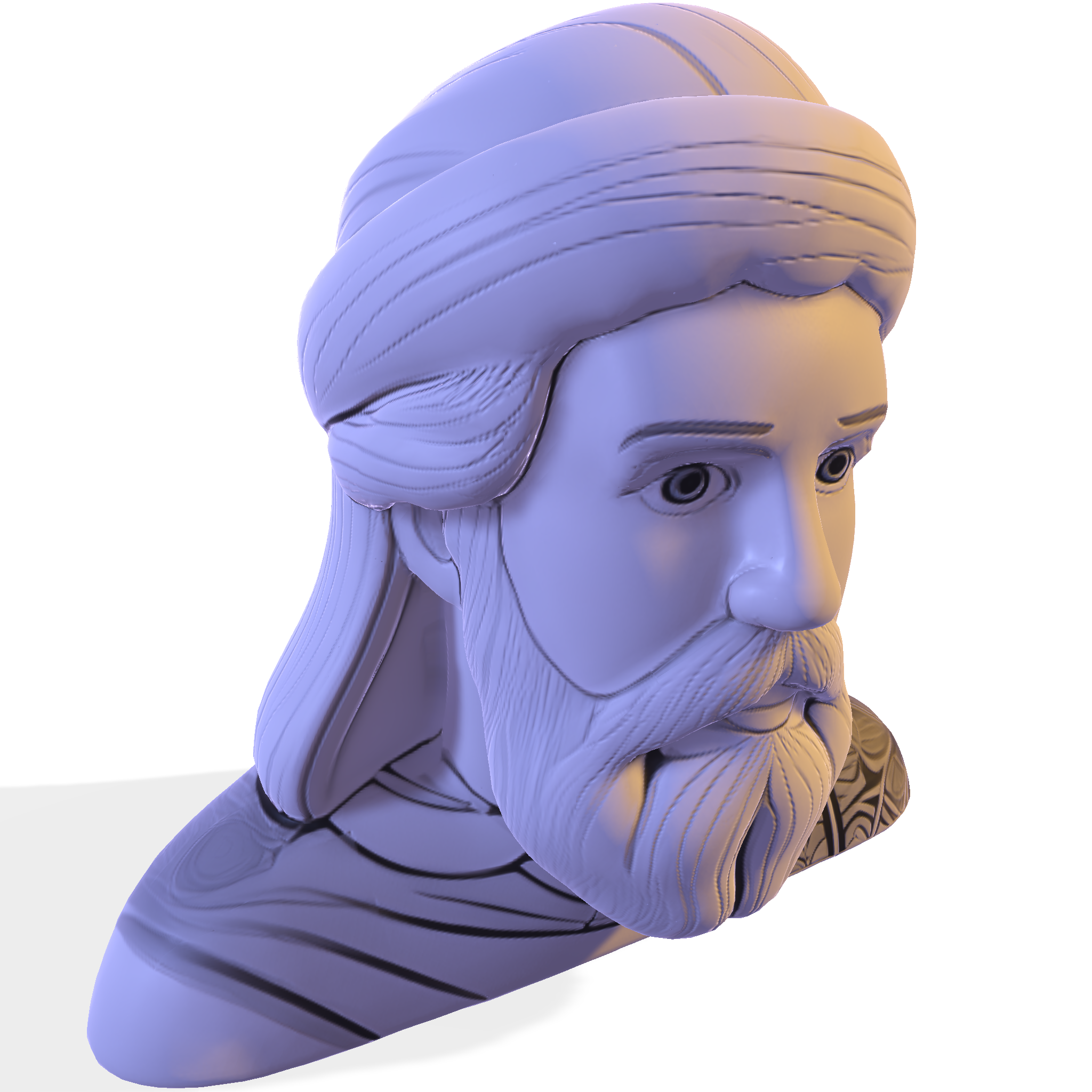 The Wise Turban Bust