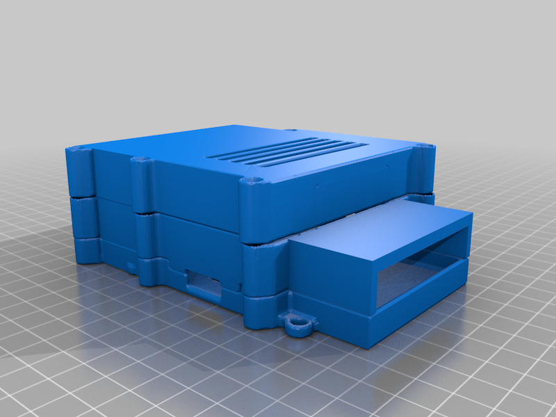RPi4B VESA Mount Destktop Case