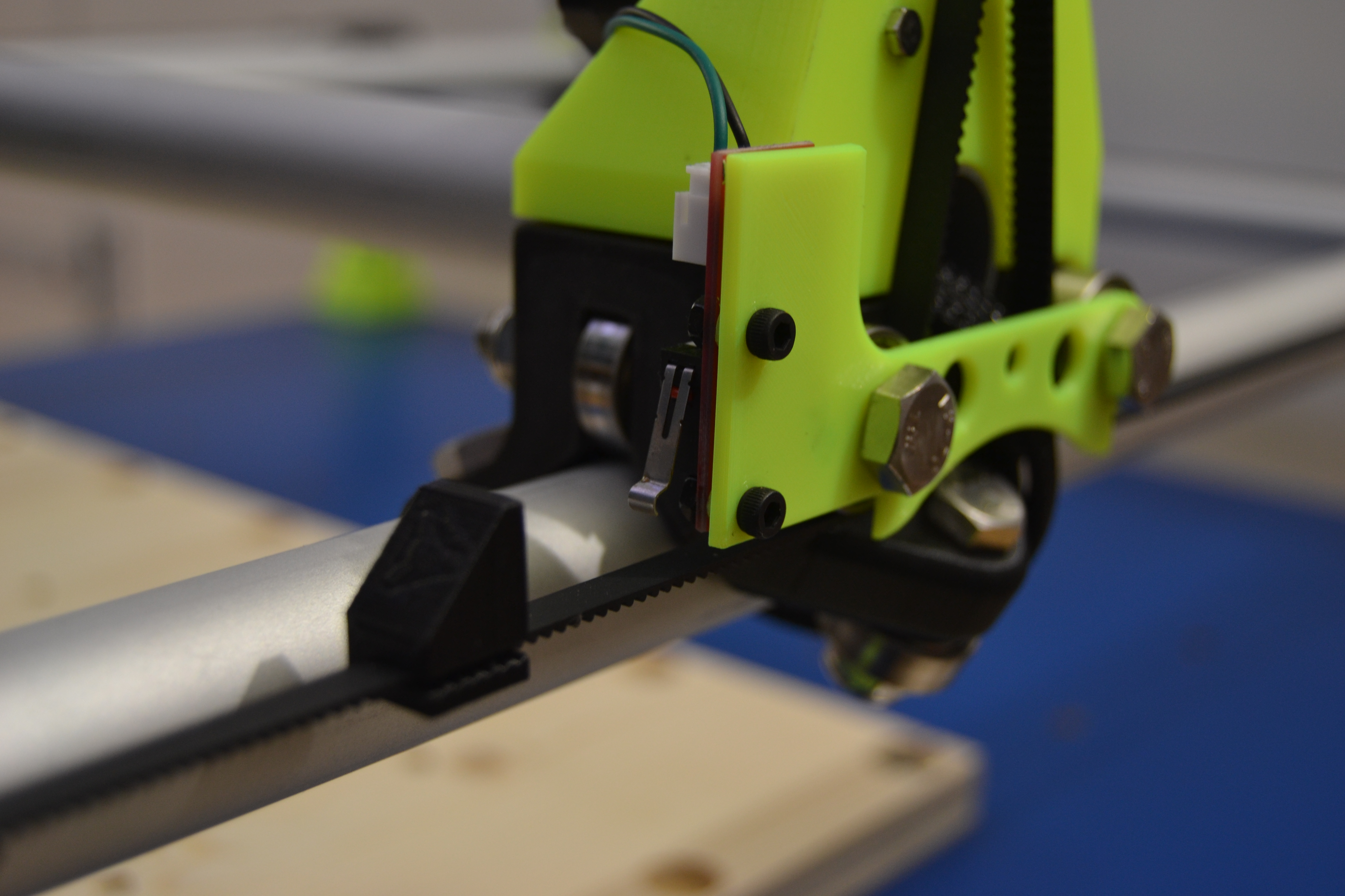 MPCNC Burly Add-On | Dual-Endstop RollerPlate-Mount | by L3n1