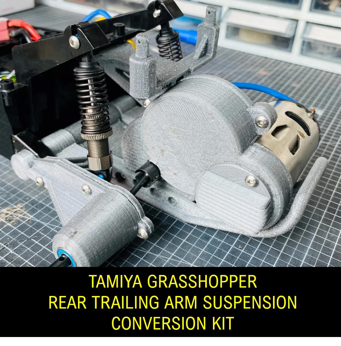 Tamiya Grasshopper Rear Sus and Gearbox conversion Kit (21/06/15)
