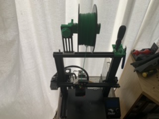Ender 3 Filament holder adapter