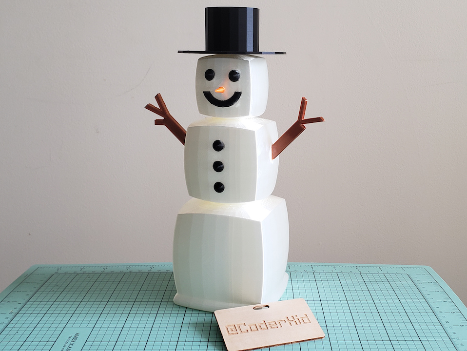 Blocky the Snowman
