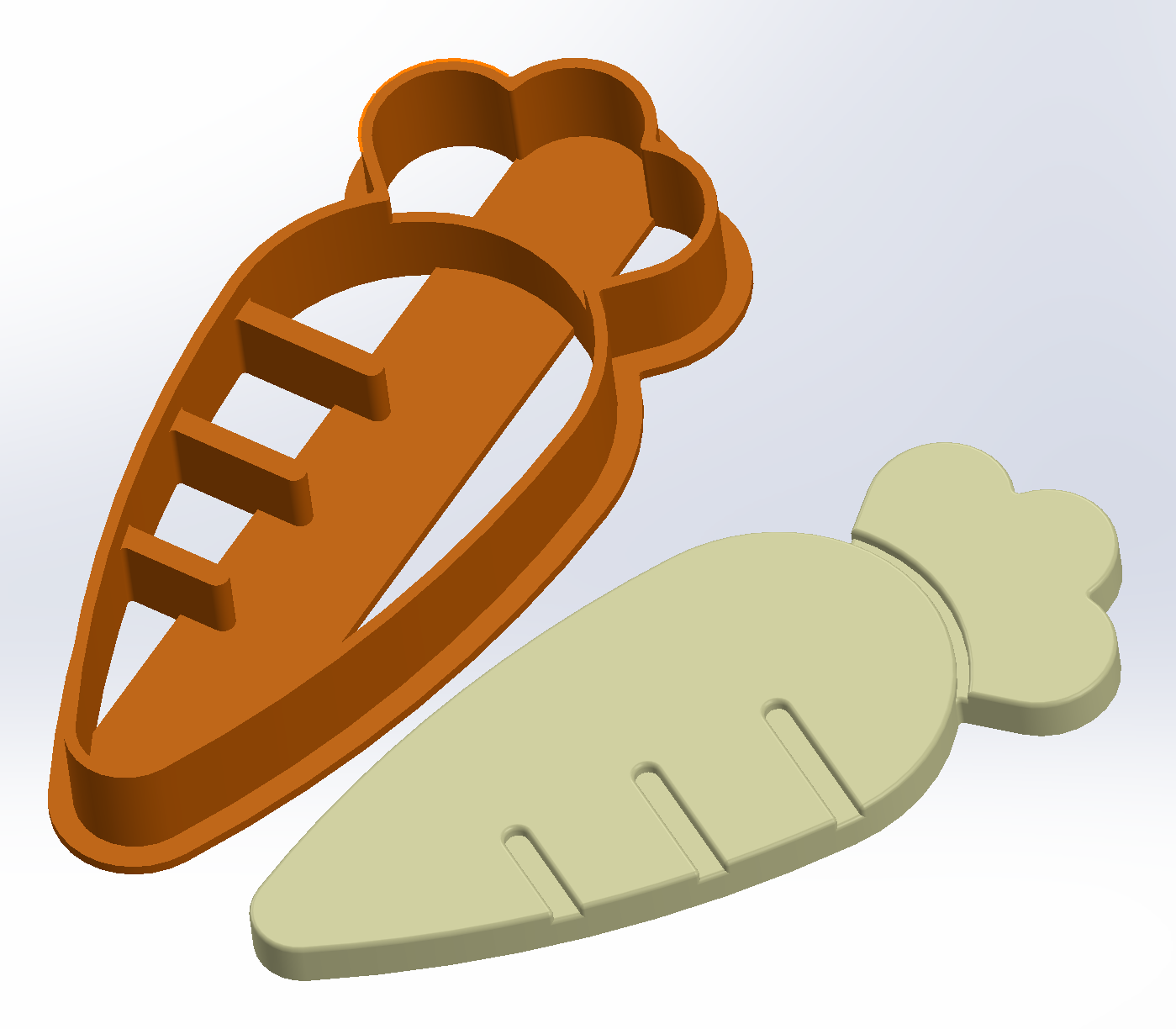 Veggie Cookie Cutter - It was never easier to eat your vegetables
