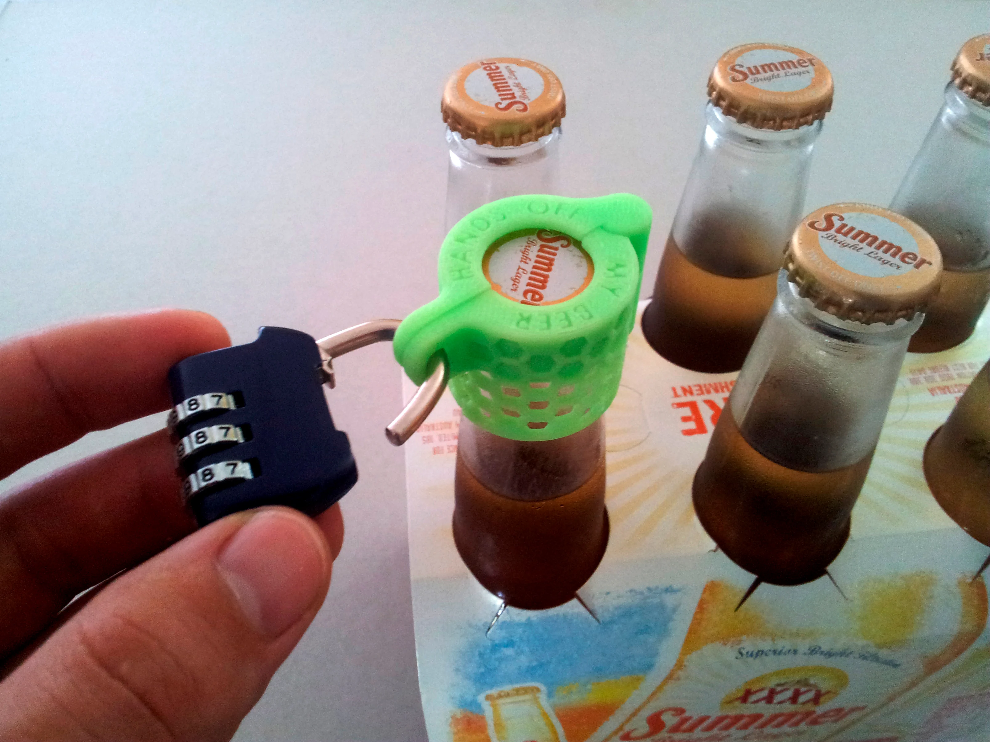 Beer Bottle Lock
