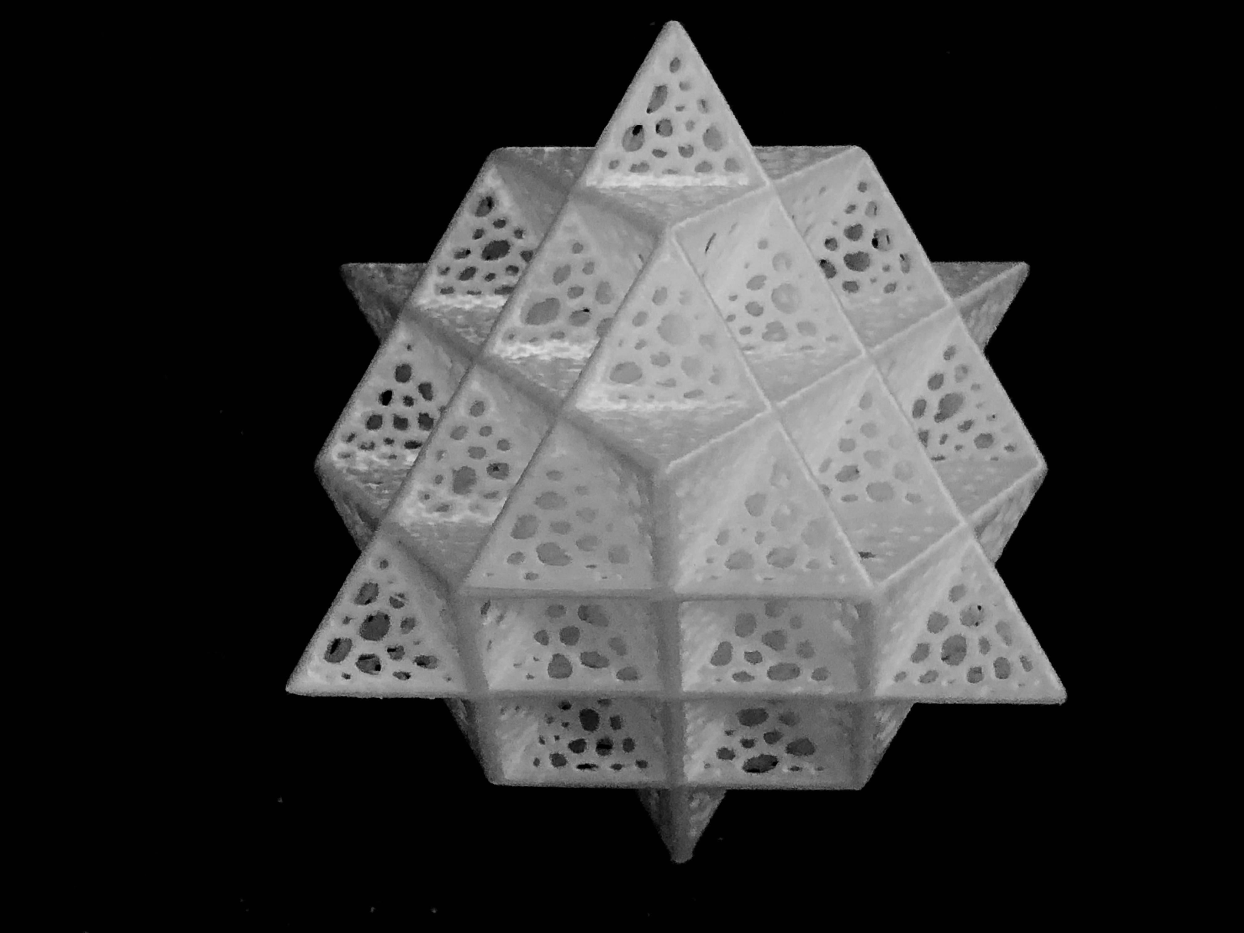Voronoi Tetrahedron Matrix (64 Tetrahedron)