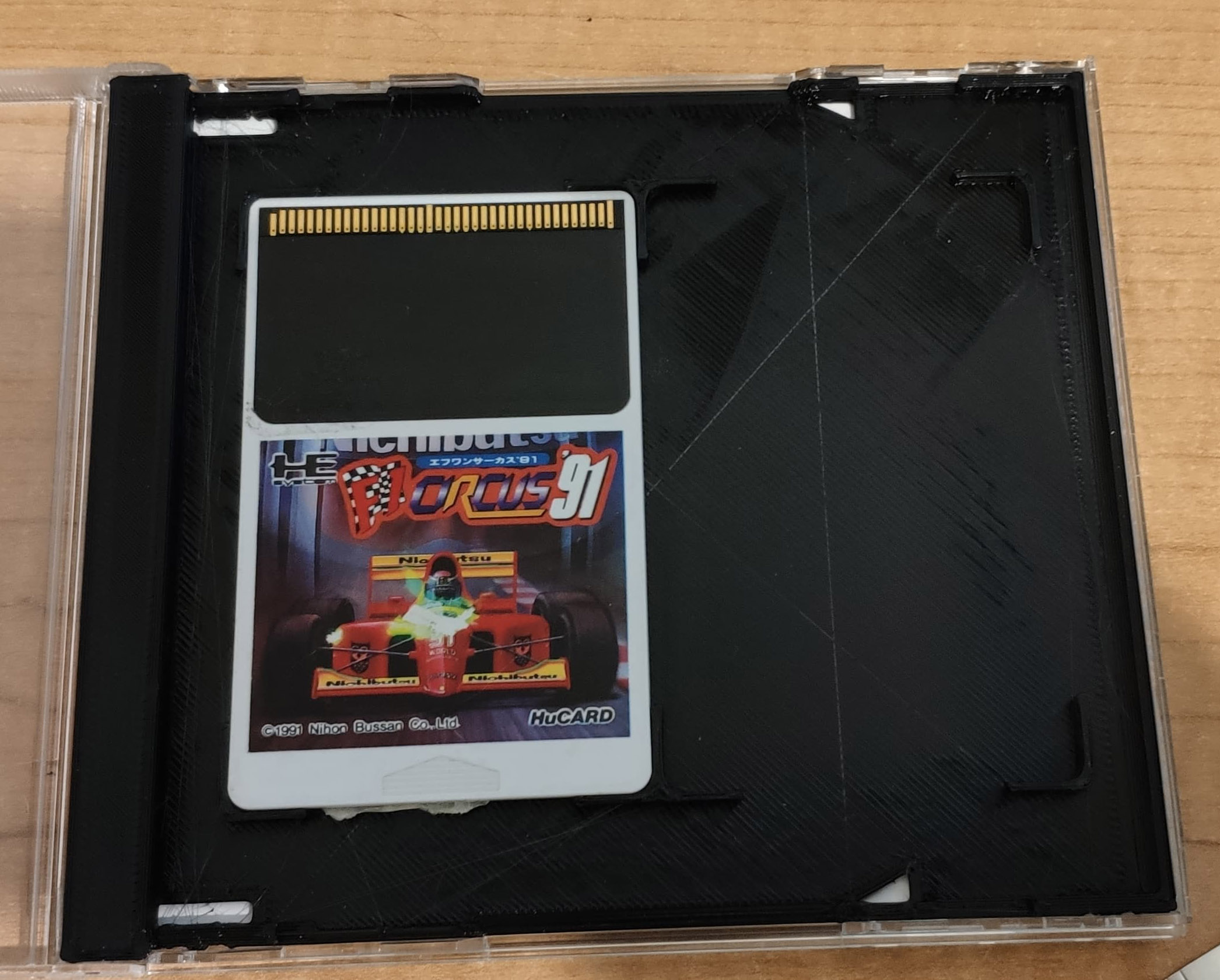 PC Engine / TurboGrafx CD Case for HuCards