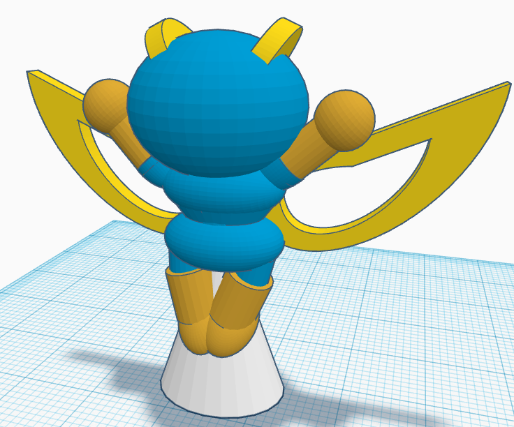 Cartoon Figure - Space Bird