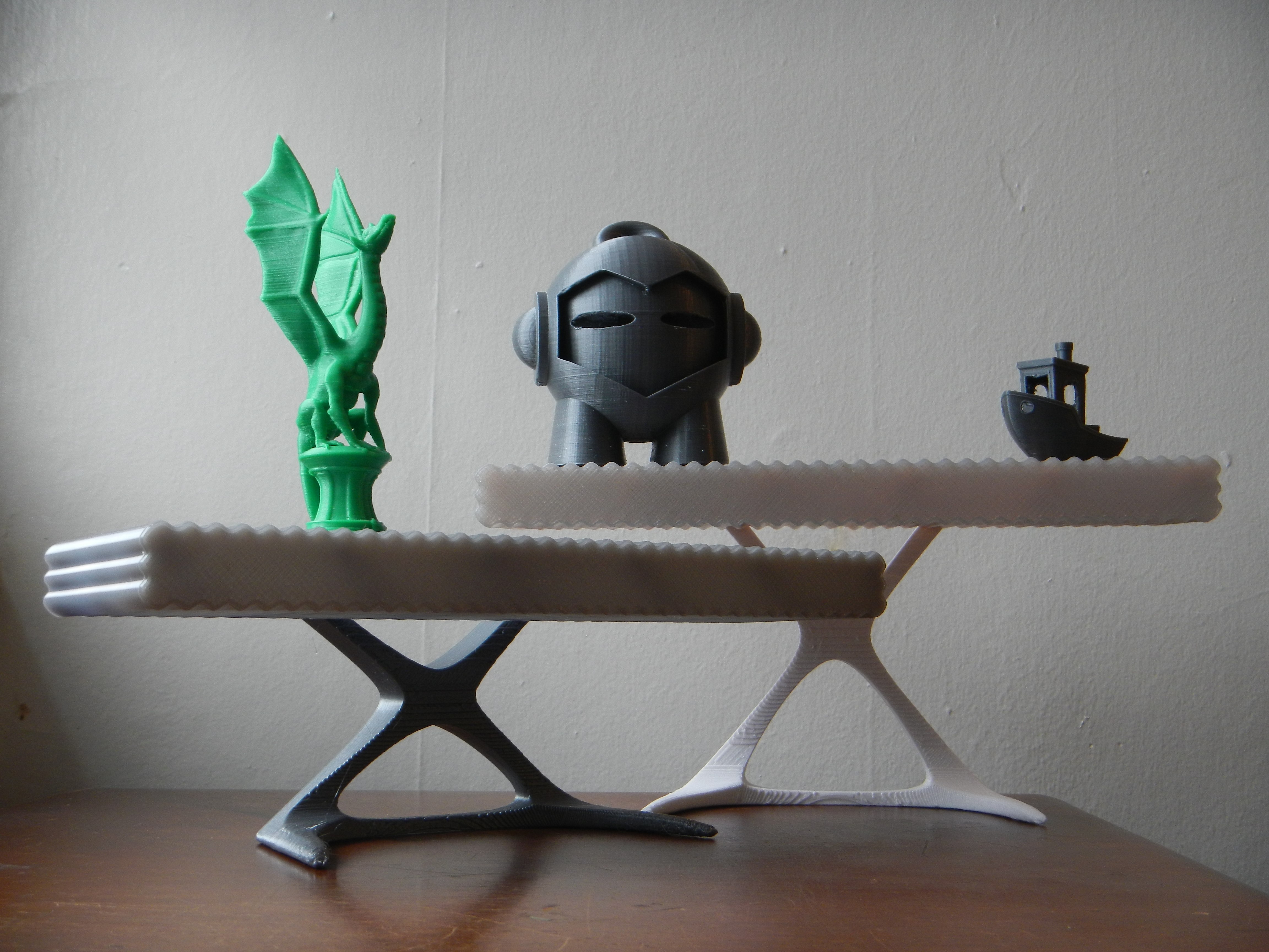 A Slightly Postmodern Shelf