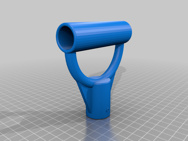 Handle for a child's beach shovel.