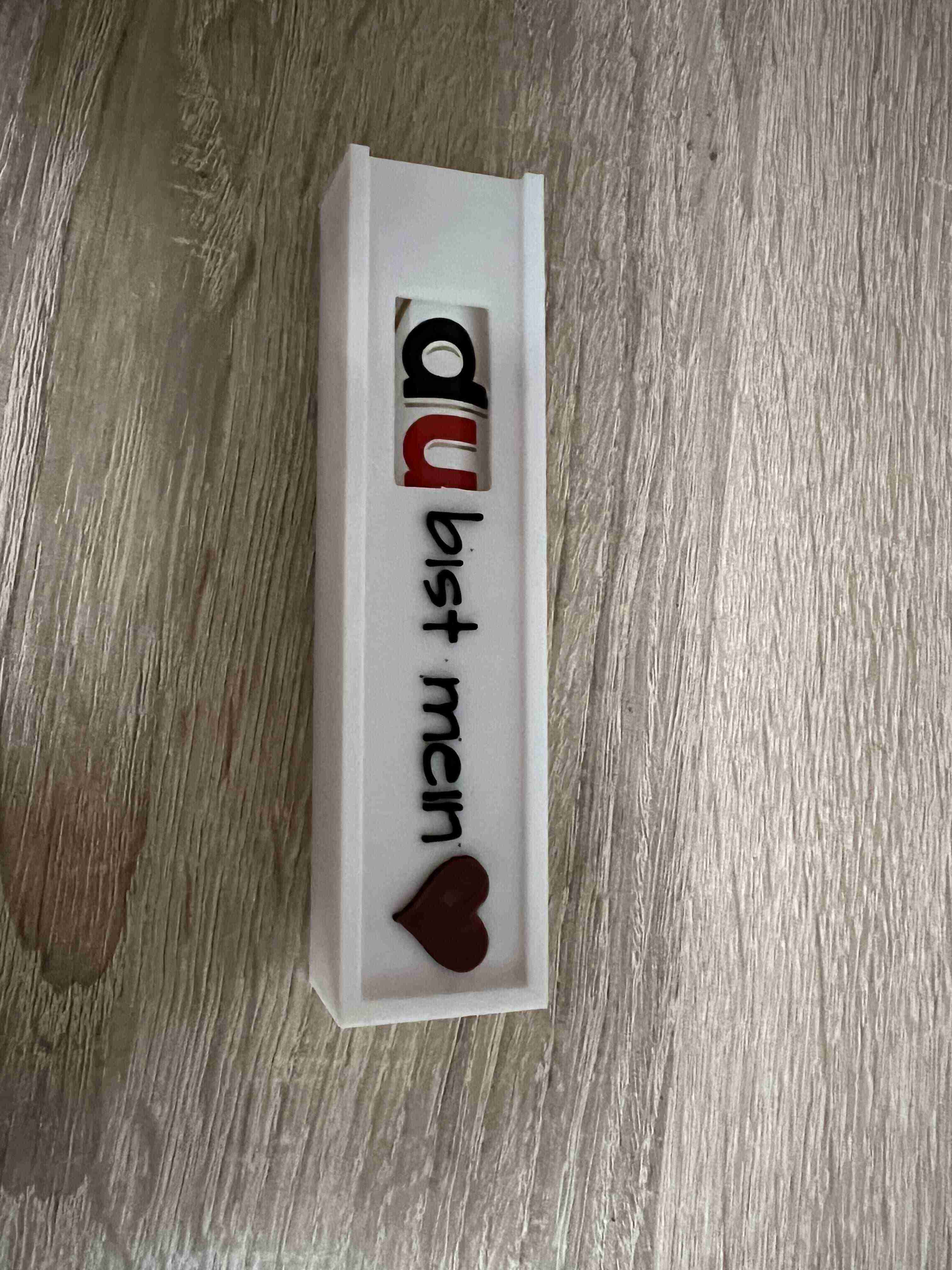 Geschenkbox für duplo Riegel - individuell anpassbar