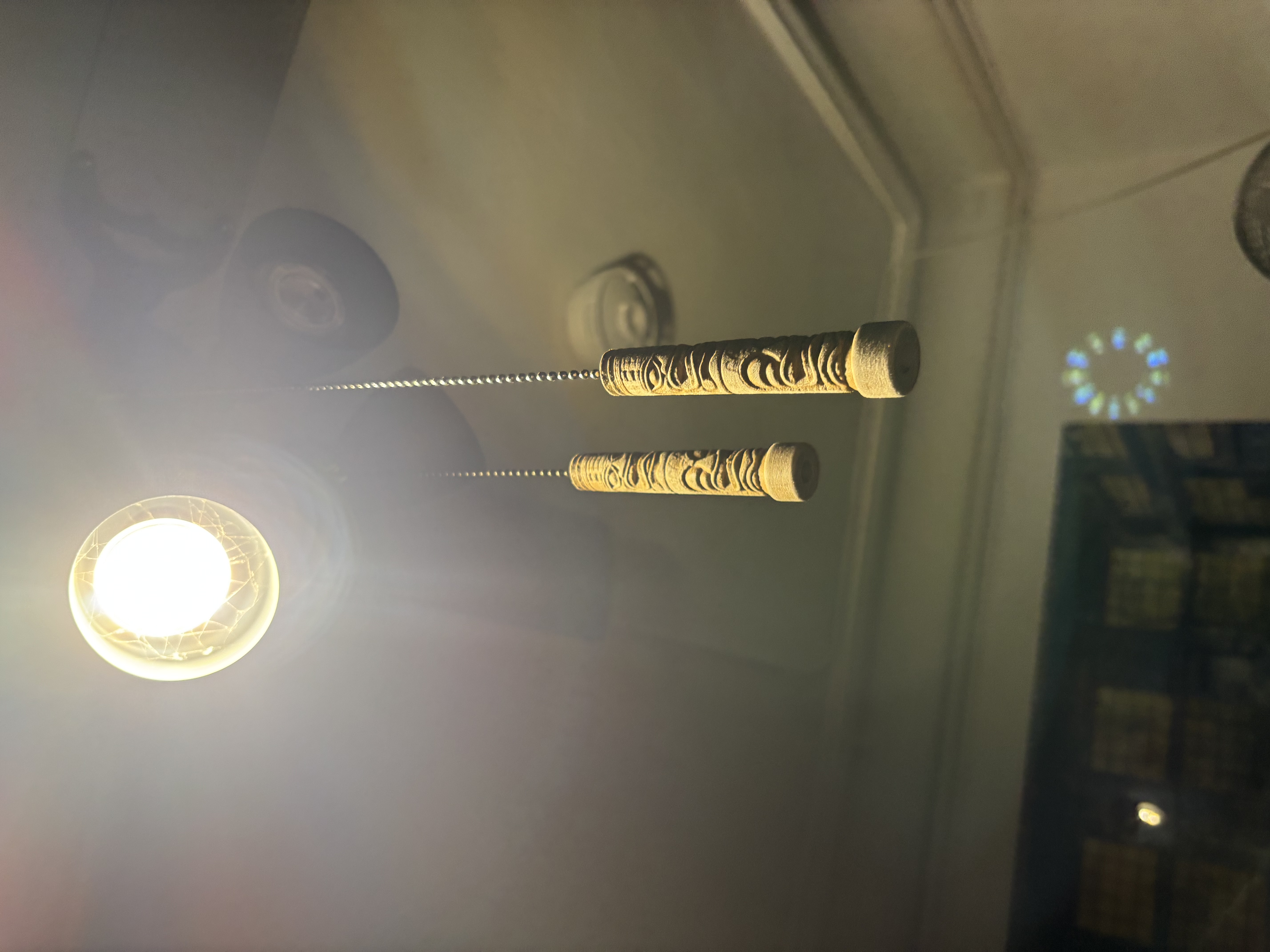 Tiki Deckenventilator griff